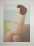 VERA GRINBERG - Serigrafia, 1984. Ed. PA III/V. Dimensões: 61 x 44 cm. Ass. datado inf. dir. Sem moldura.