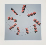 JUDITH LAUAND - Serigrafia. Ed. 90/100. Tamanho: 50 x 50 cm. Ass. inf. dir. Sem moldura.