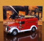 Matchbox YFE10 1937 GMC Van 'Rescue Squad' 1/43, metal fundido, conservado na embalagem original, perfeito.
