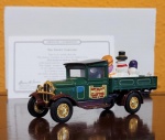 Matchbox YY062A/B Ford AA 1932 Pickup Truck, The Snowy Carolers 1/43, metal fundido, conservado na embalagem original, perfeito.