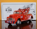 First Gear 1957 International R-200 Tow Truck Mobil 1/34, metal fundido, conservado na embalagem original, perfeito. 20cm