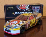 BILL ELIOTTI 94 Ford Taurus McDonalds Gold - Racing Champions Nascar 1/24, metal fundido, conservado na embalagem original, perfeito. 20cm.