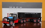 First Gear Mack R-Model Dump Trailer Cappello Trucking escala 1/34, metal fundido,  Conservado na embalagem original, perfeito. 33cm