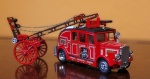 Matchbox YSFE02 1936 Leyland Cub Fire Engine FK7. Conservado na embalagem original, perfeito.