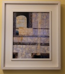 José Paulo Moreira da Fonseca (Rio de Janeiro, junho de 1922 --- Rio de Janeiro, dezembro de 2004)  óleo sobre tela "Portal". A tela: 40x30, década de 1990.