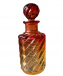 Perfumeiro Baccarat  modelo Bambu tours, reproduzido no catálogo da Baccarat de 1906.