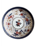 Prato de coleção cia das indias padrão Imari, familia rosa, fim do século XVIII