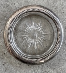 Porta copo em vidro frances, fim do século XIX