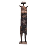 Xico.Stockinger, escultura em ferro e madeira