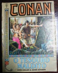 CONAN - O TESOURO MALDITO - Nº 9 - Editora Abril - Bem Conservada