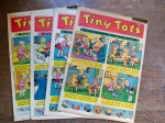 LOTE  1 - TINY TOTS AND RAINBOW  - Nº 1227 AO Nº 1230   Ano 1957 -  Nº 1227 - com um pequeno rasgo na 1ª pagina - restante  Impecável .