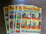 LOTE  4 - TINY TOTS AND RAINBOW  - Nº 1243  AO Nº 1247   Ano 1957 -  Bem Conservada