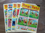 LOTE  6 - TINY TOTS AND RAINBOW  - Nº 1254  AO Nº 1258   Ano 1957 -  Bem Conservada