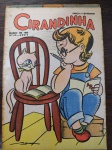 CIRANDINHA - Nº 60 -  1956 -GRÁFICA PIMENTA DE MELLO - MARCAS DO TEMPO -  Manchas Internas