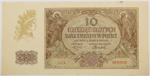 Numismática, POLAND. Uma Cédula P-69 10 Zlotych