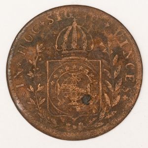 Numismática, BRASIL. Uma Moeda 20 Réis 1829 R