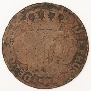 Numismática, BRASIL. Uma Moeda Carimbada