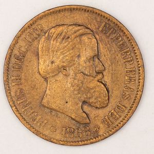 Numismática, BRASIL. Uma Moeda 20 Réis 1868