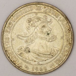 Numismática, PORTUGAL. Uma Moeda 50 Escudos 1968