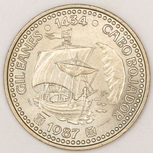 Numismática, PORTUGAL. Uma Moeda 100 Escudos 1987
