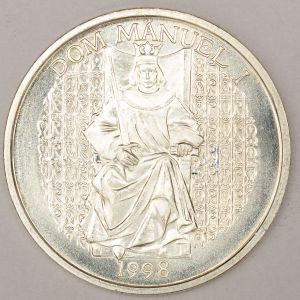 Numismática, PORTUGAL. Uma Moeda 1000 Escudos 1998