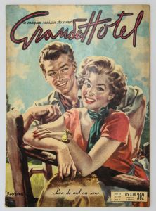 Colecionismo. Uma Revista GRANDE HOTEL Nº 392 1955 33x24cm 