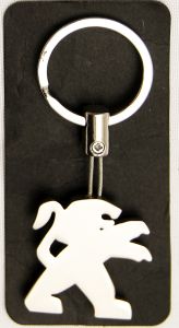 Colecionismo -Chaveiro de luxo da loja da PEUGEOT de Paris - Original - Para aqueles que querem ter um chaveiro ligado a marca do carro