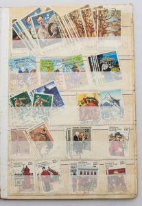 Filatelia. Austrália. Mais de 500 selos. Lindo conjunto.