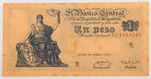 Numismática, Argentina. Un Peso.