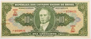 Numismática, Brasil. Curiosidade série 256. deveria estar autografada.