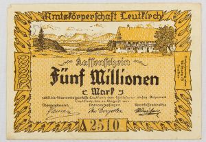 Numismática, Alemanha 5.000.000 de Marcos 1923