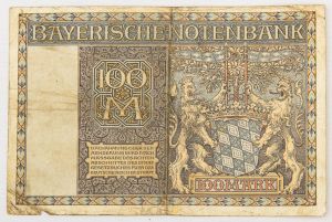 Numismática Alemanha 100 Marcos 1922