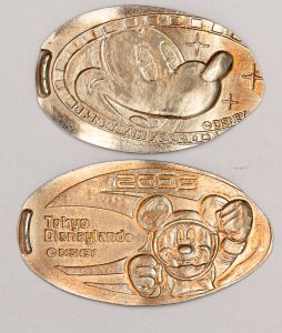 USA. Disney. Tokens. 2 peças já com muita procura
