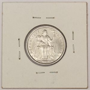 Numismática. Nova Caledônia Franco 1982