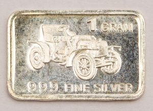 Barrinha de Prata 999 1 grama