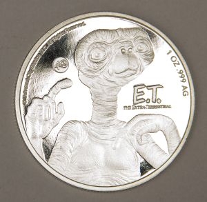 Onça de Prata 999. ET. 2 Dollars Niue 2022. Raríssima encapsulada