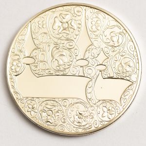 Prata. Boa Sorte e Vida Longa. Contraste Sterling 24,1g