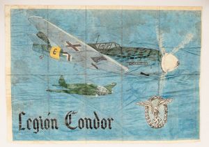 Espanha. Guerra Civil/II Guerra. 21x29 cm picotado. Servindo como propaganda, divugação, convocação, etc. Quando destacado, conta como cupom para racionamento.