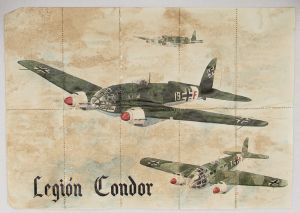 Espanha. Guerra Civil/II Guerra. 21x29 cm picotado. Servindo como propaganda, divugação, convocação, etc. Quando destacado, conta como cupom para racionamento.