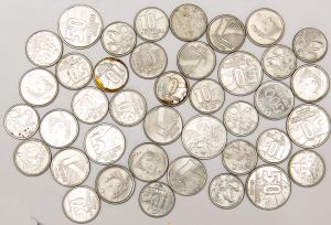 Numismática, Brasil. 40 Moedas Nacionais.