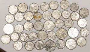 Numismática, Brasil. 40 Moedas Nacionais.