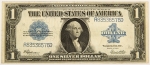 Numismática, Estados Unidos. Cédula de 1 Dollar Large Size 1923 P-342(1)