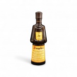 FRANGELICO LIQUORE - licor italiano , garrafa aberta e pela metade .