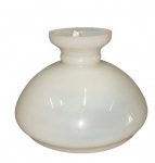 Grandiosa Cúpula antiga Opalinada leitosa, em excelente estado de conservação, diâmetro 24 cm