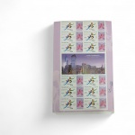 Conjunto de 12 selos comemorativos dos Jogos  olímpicos de Pequim 2008 , emitidos pelo serviço postal  de Hong Kong