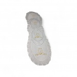 Caminho de mesa de linho bordado com flores medindo  1,30 x 040 cm