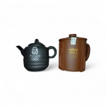 2 ( duas ) peças em Cerâmica usadas para chá  com anéis olimpicos  comemorativas das Olimpiadas de Pequim " Beijing 2008 "e "Manjing 2014 "   medindo 10 x13 e 13 x 13 cm