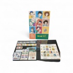 Lote composto por 2 folhas completas de 54 selos emitidos pelos Correios do Brasil no ano de 1997 - incluindo series comemorativas  e blocos especiais  de grande apelo temático. Muito bem conservados. Total   54 selos.