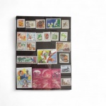 Lote composto por  diversos selos do Brasil  incluindo séries temáticas , sem carimbo (MNH), bem conservados, Série Flora Brasileira (orquídeas) , Série Personalidades internacionais  e Brasileiras , selos isolados diversos. Total 69 selos frente e verso.