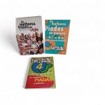 Lote composto por três livros de humor brasileiro, reunindo publicações do icônico grupo Casseta & Planeta e coletânea de frases da revista Veja. Obras representativas do humor satírico brasileiro das décadas de 1990 e 2000. bom estado,  com marcas de uso.